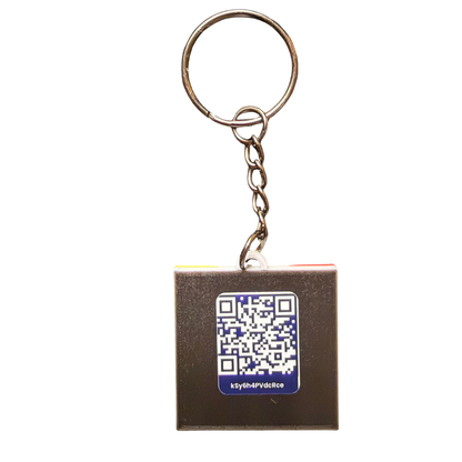 Google Reviews Smart Keychain Rectangular Shape