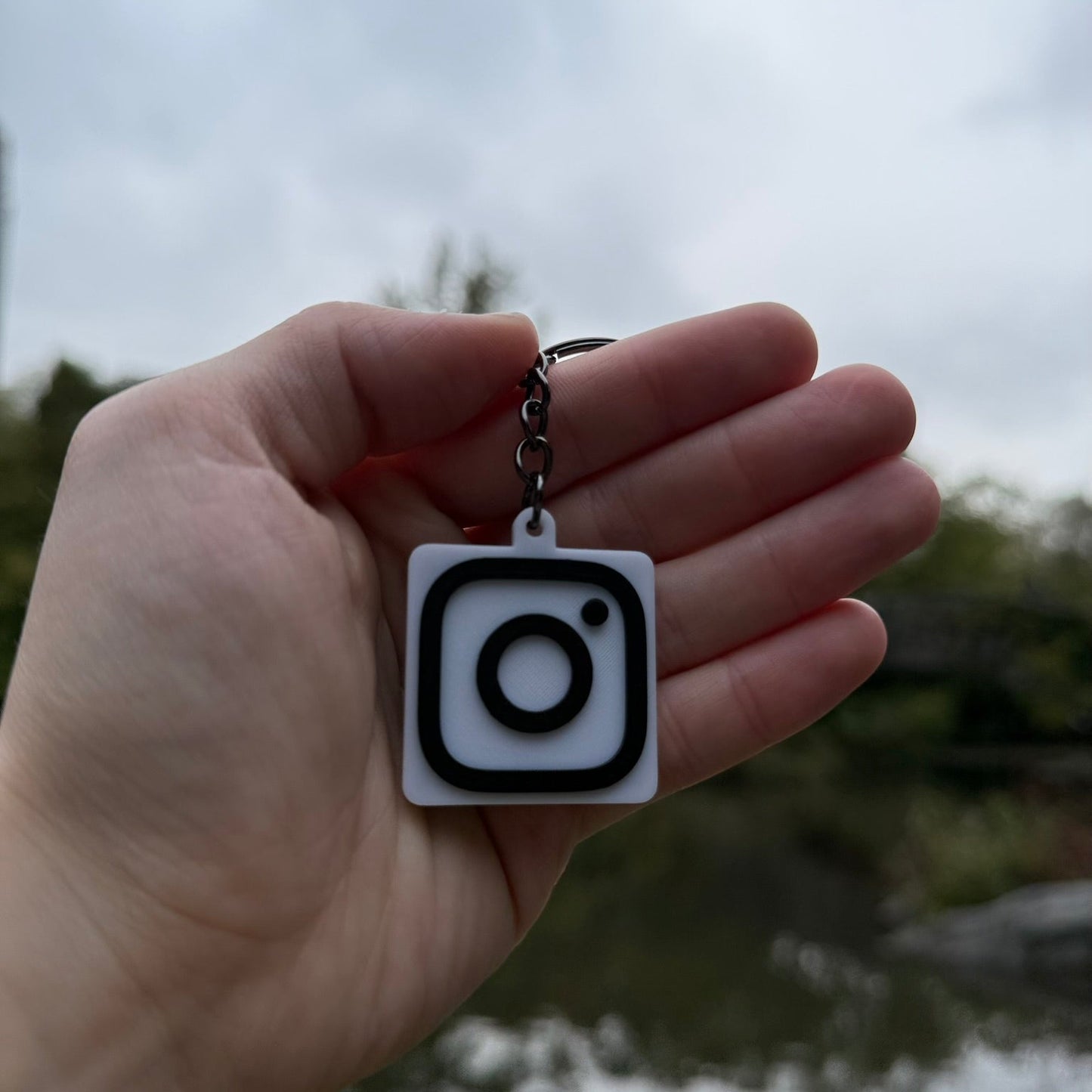 Instagram NFC Keychain