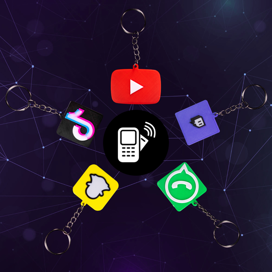 Smart Keychain Bundle: 5-Pack Keychain Set